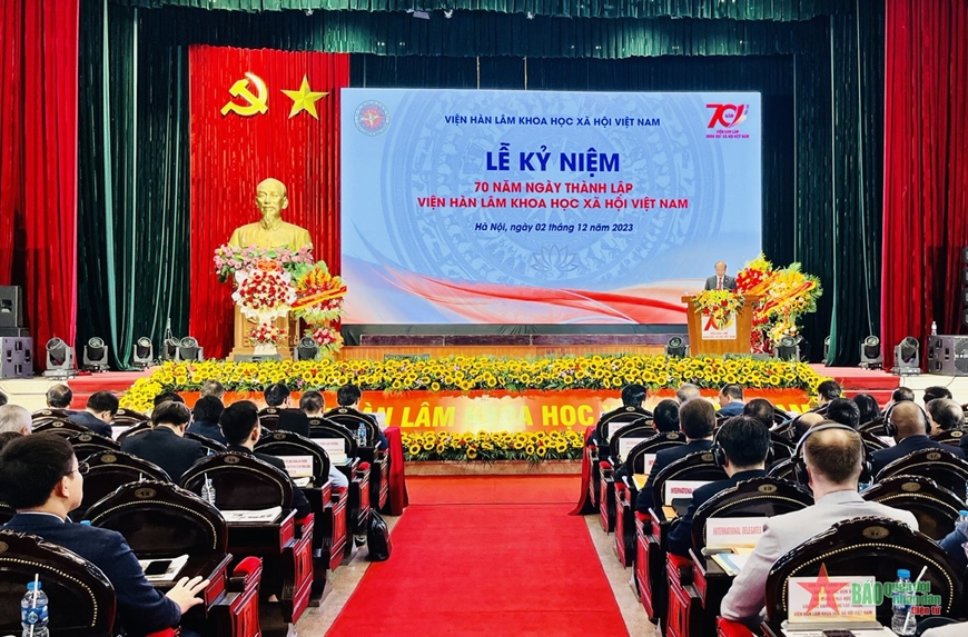 Kỷ niệm 70 năm Ngày thành lập Viện Hàn lâm Khoa học xã hội Việt Nam